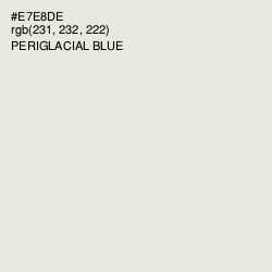 #E7E8DE - Periglacial Blue Color Image